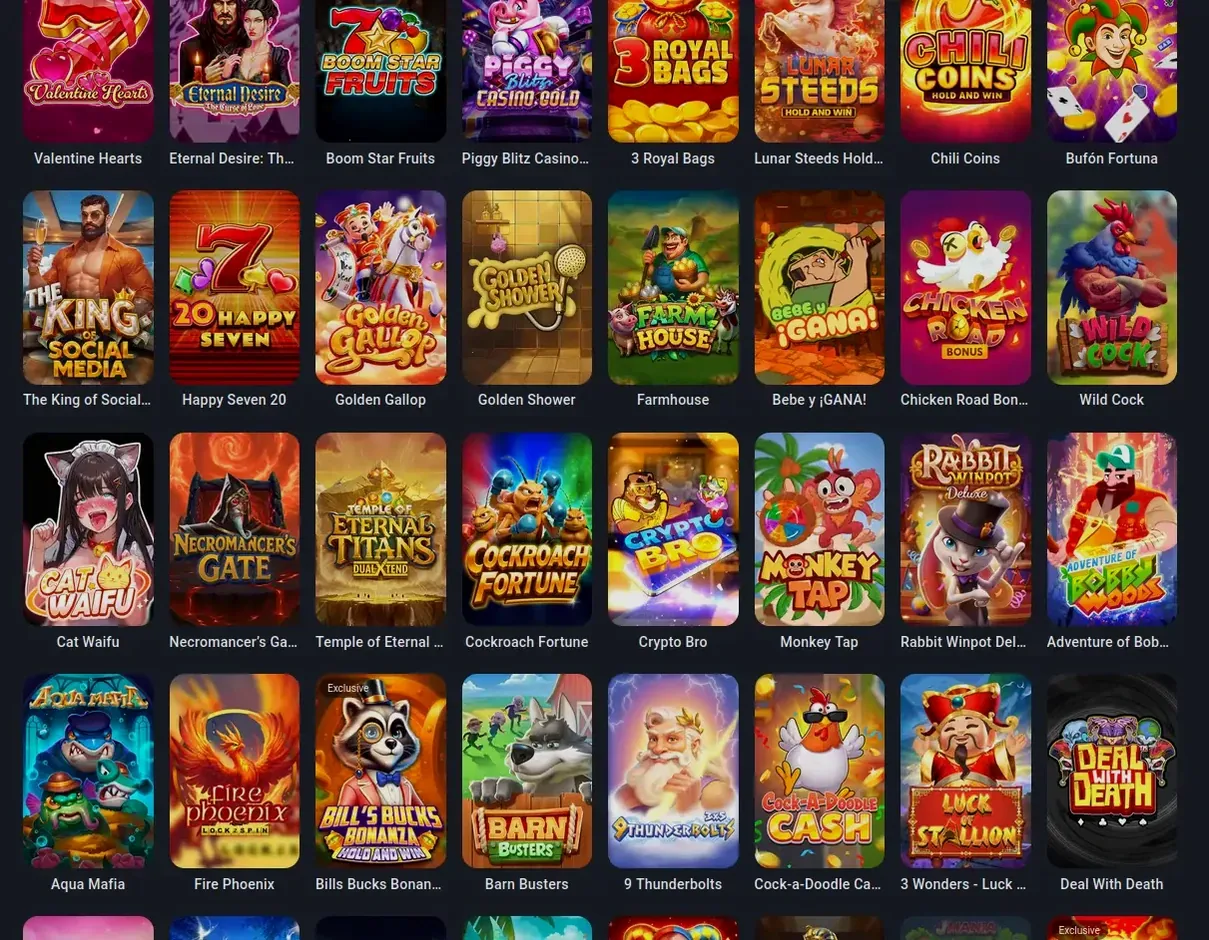 Goldex Mobile App Bonus und Spiele Übersicht